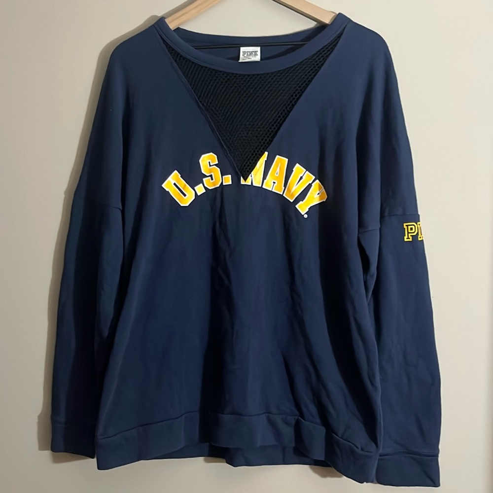 Pink US Navy Sweatshirt
